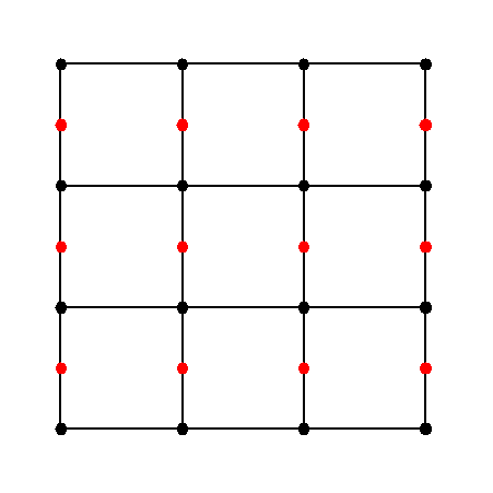 two-dimensional mesh centering example