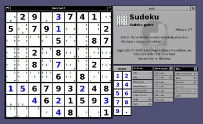 Sudoku on OpenBSD