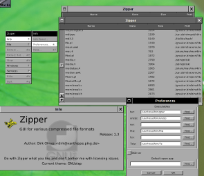 Zipper on OpenBSD