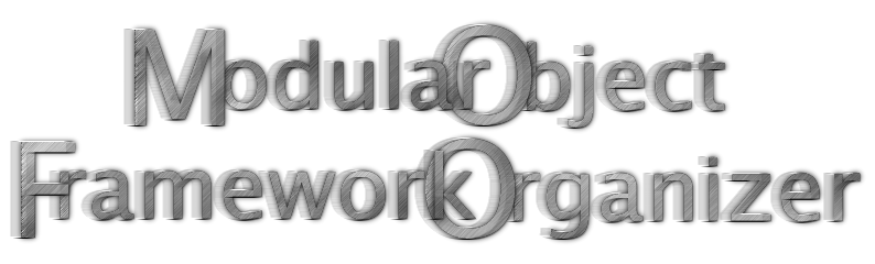 Modular Object Framework Organizer