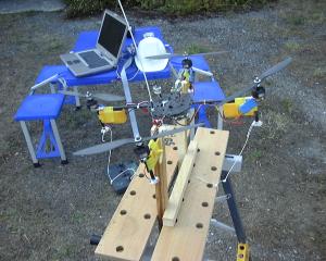 Initial testing of Supaero's cam4 on a bench.