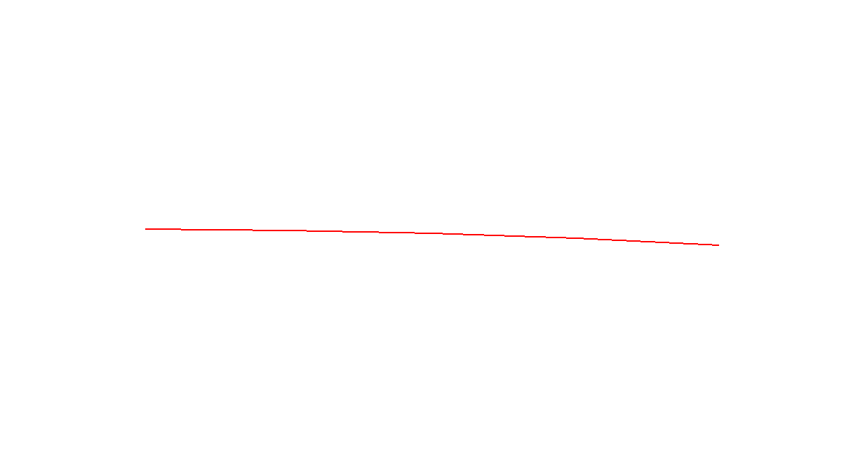 bumped line segment